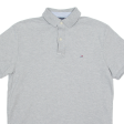 TOMMY HILFIGER Mens Polo Shirt Grey S Online