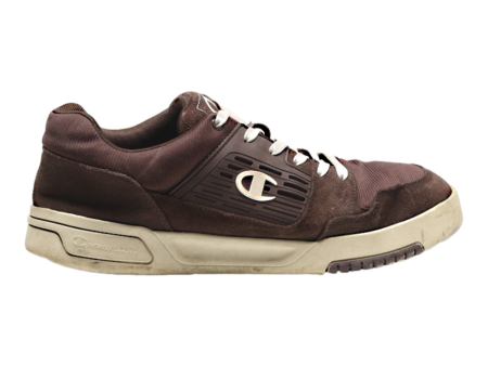 CHAMPION Sneaker Trainers Brown Suede Mens UK 9.5 Supply