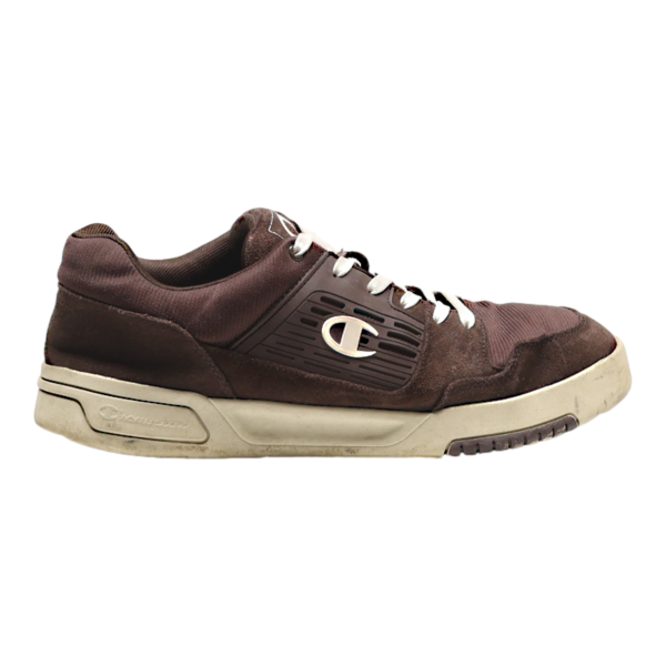 CHAMPION Sneaker Trainers Brown Suede Mens UK 9.5 Supply