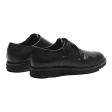 HUGO BOSS Monk Shoes Black Leather Mens UK 8 Sale