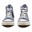 CONVERSE Chuck Taylor All Star High Top Trainers Blue Canvas Mens UK 10 Online Hot Sale