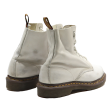 DR MARTENS 1460 Lace-Up Boots White Leather Womens UK 5 Hot on Sale