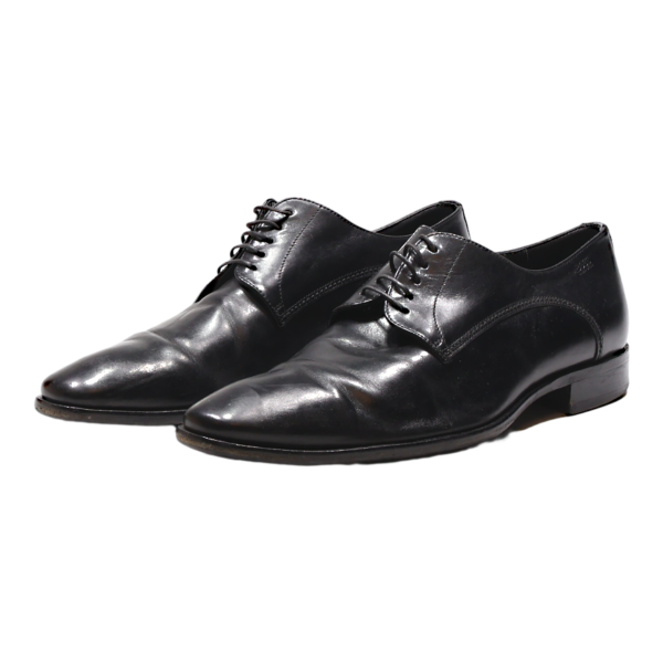 BOSS Oxford Shoes Black Leather Mens UK 7 Online now