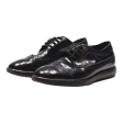 HOGAN Brogue Shoes Black Leather Mens UK 9 For Sale