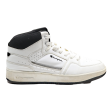 CHAMPION High Top Trainers White Leather Mens UK 8.5 Fashion