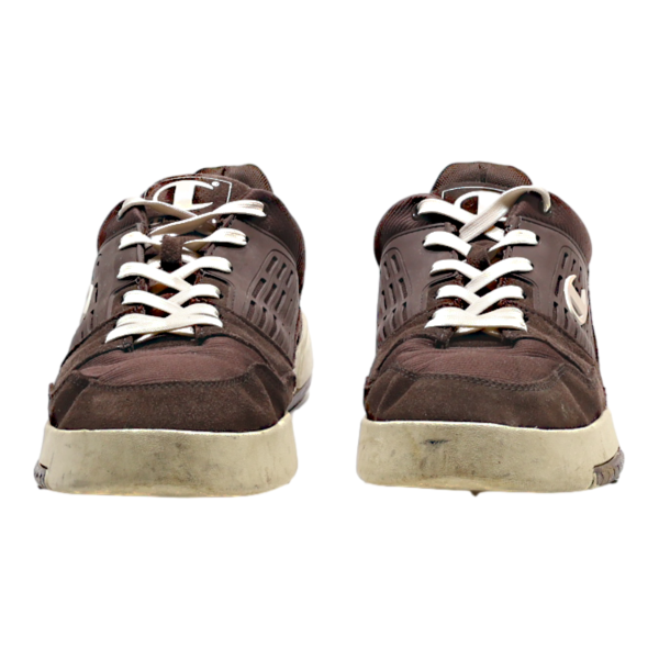 CHAMPION Sneaker Trainers Brown Suede Mens UK 9.5 Supply