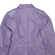 CENTIGRADE Womens Jacket Purple Leather L Online now