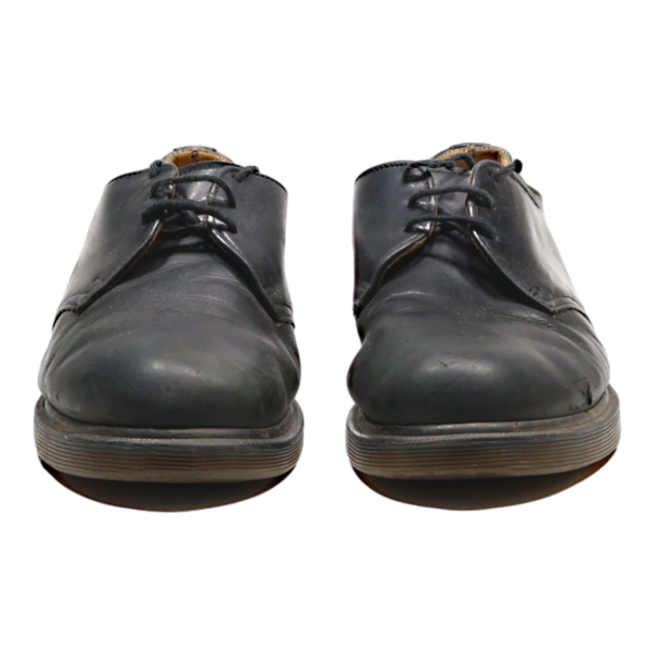 DR MARTENS 1461 PW Derby Shoes Black Leather Mens UK 9 Cheap