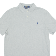 POLO RALPH LAUREN Mens Polo Shirt Grey M Cheap