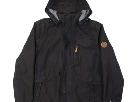 TIMBERLAND Mens Jacket Black Hooded M Fashion