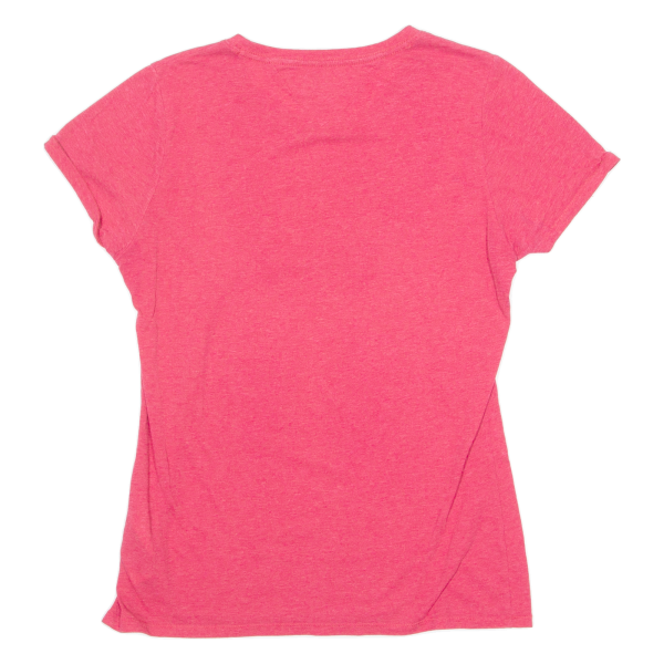 TOMMY HILFIGER Womens T-Shirt Pink M Sale