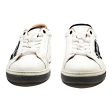 DOLCE & GABBANA Sneaker Trainers White Leather Mens UK 6.5 Online Hot Sale