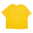 NIKE Womens T-Shirt Yellow M Hot on Sale