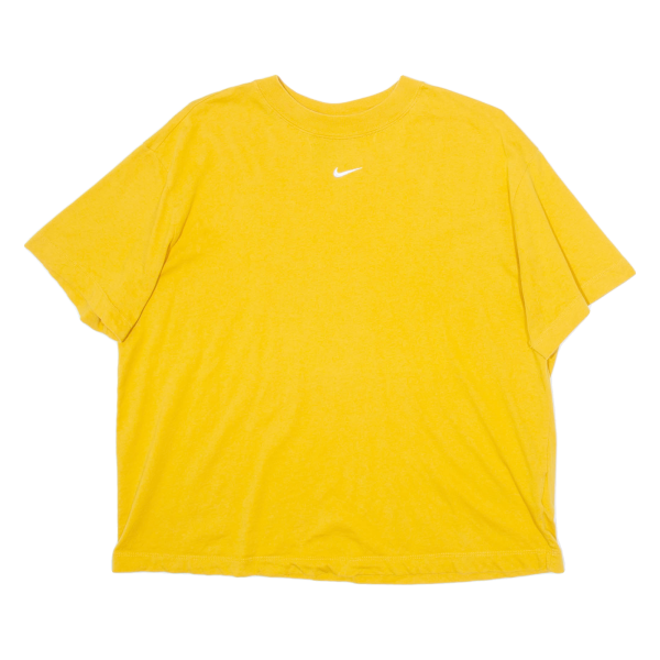 NIKE Womens T-Shirt Yellow M Hot on Sale