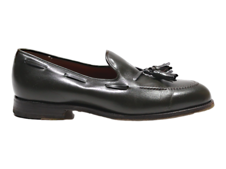 FABIAN ZUG Loafer Shoes Black Leather Womens UK 8 on Sale