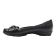 GABOR Ballet Shoes Black Leather Womens UK 4 Hot on Sale