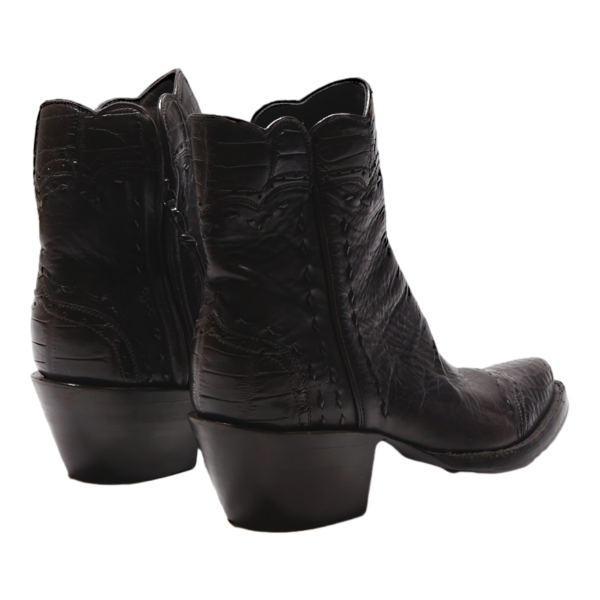 Cowboy Boots Brown Leather Womens UK 5 Hot on Sale