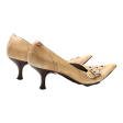 JANET & JANET Pump Heels Beige Leather Womens UK 3 For Discount