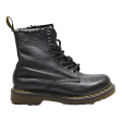 DR MARTENS 1460 Lace-Up Boots Black Leather Womens UK 4 Discount