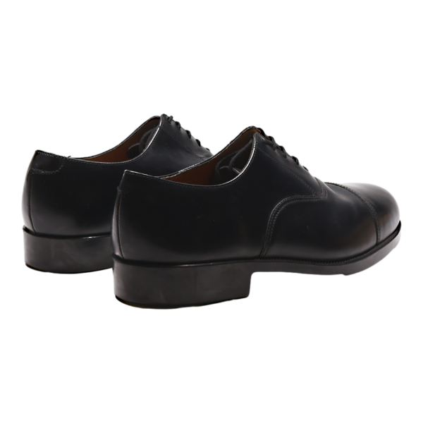 Derby Shoes Black Leather Mens UK 10.5 Supply