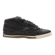 CONVERSE High Top Trainers Black Leather Mens UK 7.5 Supply