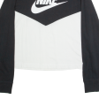 NIKE Womens T-Shirt Black Long Sleeve L For Cheap