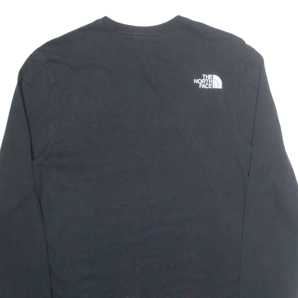 THE NORTH FACE Mens T-Shirt Black Long Sleeve XS Discount