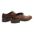 HUGO BOSS Derby Shoes Brown Leather Mens UK 7 Cheap