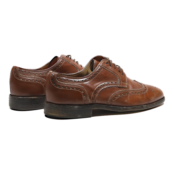 BALLY Brogue Shoes Brown Leather Mens UK 8 on Sale