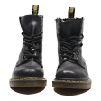 DR MARTENS 1460 Lace-Up Boots Black Leather Womens UK 4 Discount