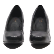 CLARKS Pump Heels Black Leather Womens UK 8 Online