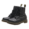 DR MARTENS 1460 Lace-Up Boots Black Leather Womens UK 4 Discount