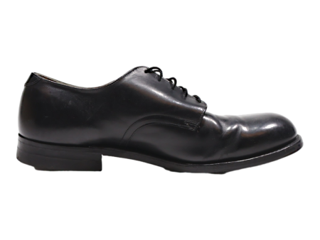 BILTRITE Oxford Shoes Black Leather Mens UK 9.5 Hot on Sale