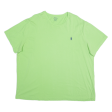 POLO RALPH LAUREN Mens T-Shirt Green 2XL For Discount