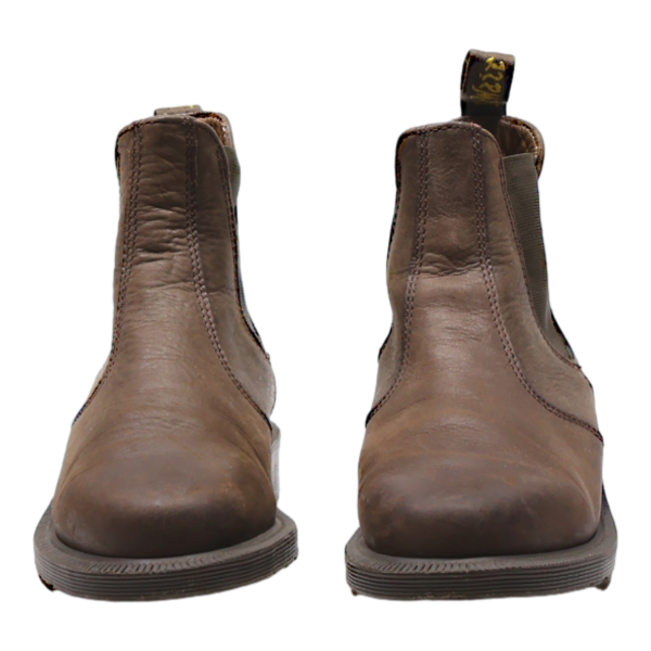 DR MARTENS Laura Chelsea Boots Brown Leather Womens UK 3 Online Hot Sale