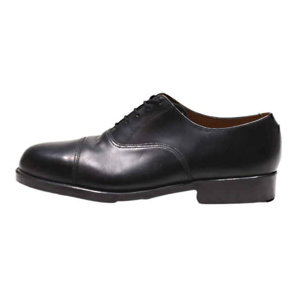 Derby Shoes Black Leather Mens UK 10.5 Supply