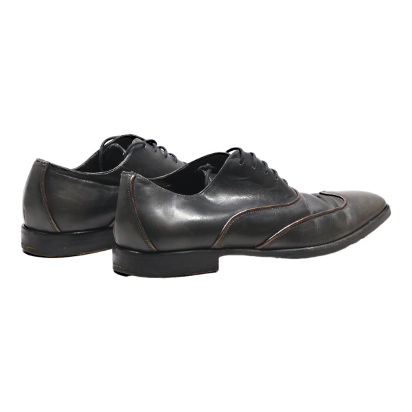 DOLCE & GABBANA Oxford Shoes Black Leather Mens UK 6 Discount