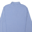 POLO RALPH LAUREN Custom Slim Fit Mens Polo Shirt Blue Long Sleeve L Online now