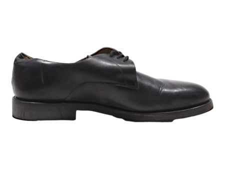 HARDRIGE Derby Shoes Black Leather Mens UK 9.5 For Sale