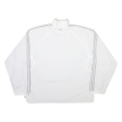 ADIDAS Mens Pullover Jacket White L on Sale