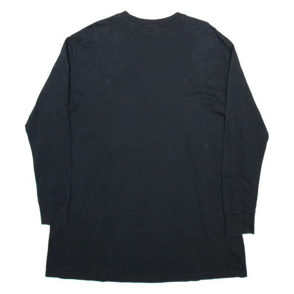 NIKE OVERSIZED Mens T-Shirt Black Long Sleeve L For Discount