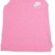 NIKE Womens Vest Pink Sleeveless M Online Hot Sale