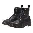 DR MARTENS 1460 Lace-Up Boots Black Leather Womens UK 5 Fashion