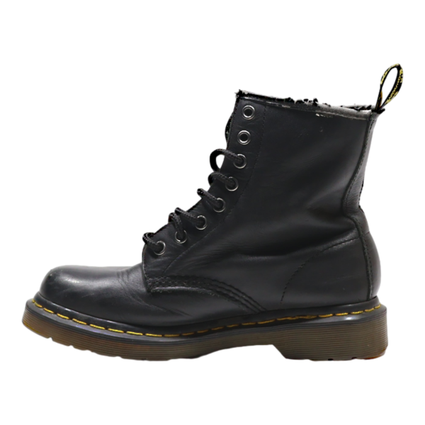 DR MARTENS 1460 Lace-Up Boots Black Leather Womens UK 4 Discount