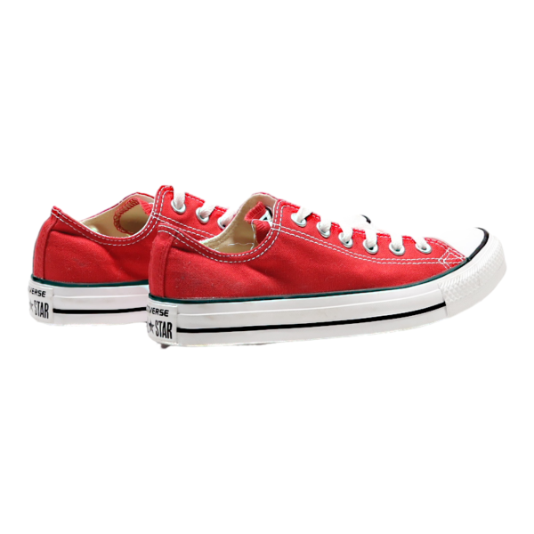 CONVERSE Chuck Taylor All Star Low Top Trainers Red Canvas Womens UK 5.5 Supply