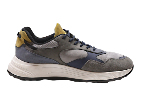 HOGAN Sneaker Trainers Grey Synthetic Mens UK 10.5 Online Hot Sale