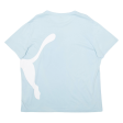 PUMA Womens T-Shirt Blue XL Online Sale