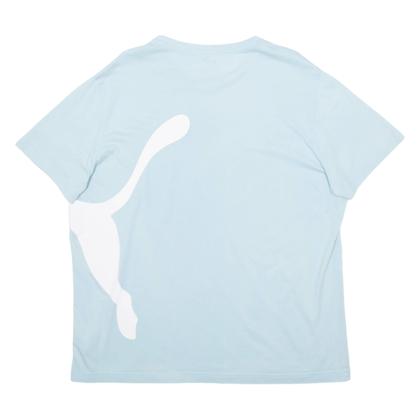 PUMA Womens T-Shirt Blue XL Online Sale