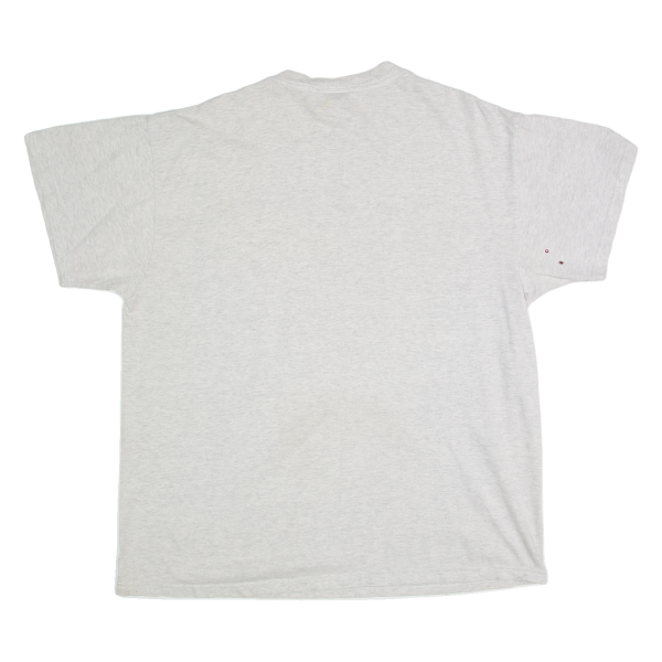 HANES Gordon 24 Mens T-Shirt Grey L Supply