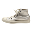 CONVERSE High Top Trainers Silver Synthetic Womens UK 5.5 Online Hot Sale